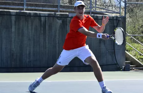 Men's Tennis Edged by Second-Seeded Army West Point in PL Semifinal Match