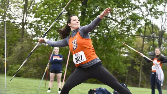 Three Bison Throwers Earn All-East Honors on Second Day of ECAC Championships