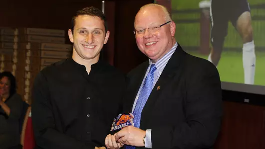 Jesse Klug Receives Patriot League Award of Outstanding Leadership and Character