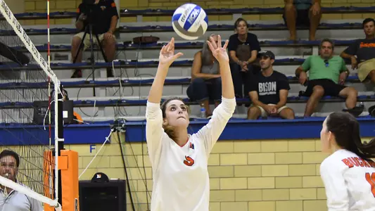 Volleyball Goes 1-2 at Home Tourney; Richards Named to All-Tournament Team