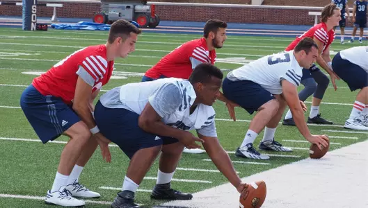 Football Opens Preseason Practice