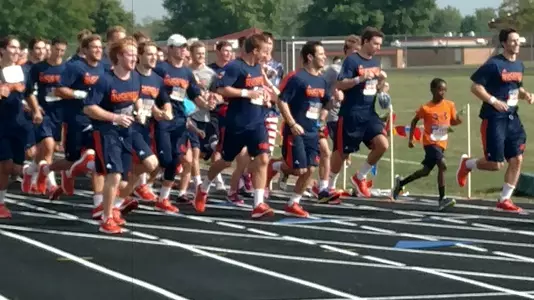 Men's Lacrosse Participates in 9/11 Heroes Run