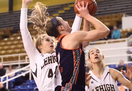 Bison Move to 5-0 in the League with a 77-58 Win at Lehigh
