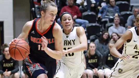 Bison Knock Off Defending PL Champion Army West Point, 60-56