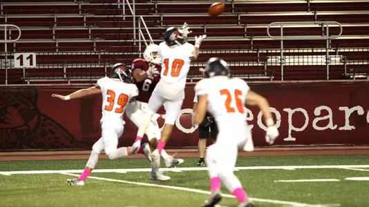 Jonov's 95-Yard Pick Six Lifts Bucknell Football to 13-7 Overtime Victory