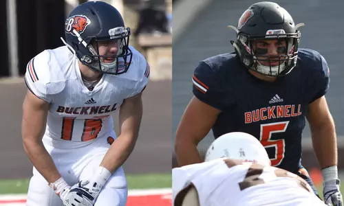 Bucknell's Horan and Pyles Voted to CoSIDA Academic All-District 2 Team
