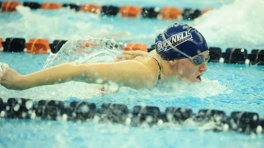 Women's Swim & Dive Third at End of Bucknell Invitational's First Day