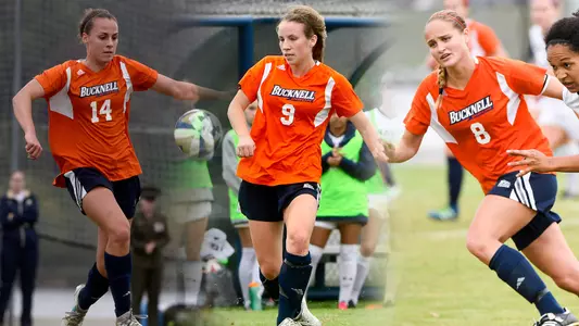 Three Bison Named to USC Women's Soccer Scholar All-Region Team