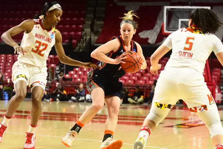 Women's Basketball's Championship Season Ends at Maryland, 103-61