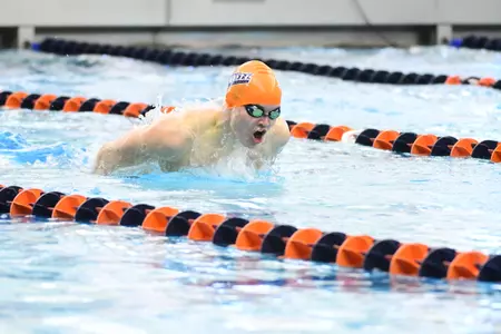Men's Swim and Dive Finishes 10th at ECAC Championships
