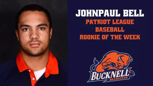 Bell Named Patriot League Rookie of the Week