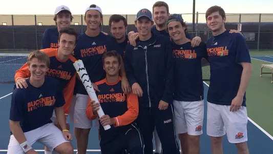 Men's Tennis Closes Regular Season with 8-1 Win at Bloomsburg