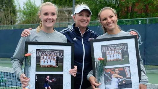 Women's Tennis Celebrates Senior Day, Falls to Army West Point
