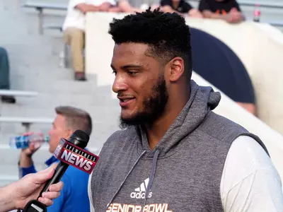 Julie'n Davenport Likely to Become Bucknell's First NFL Draft Pick Since 1969