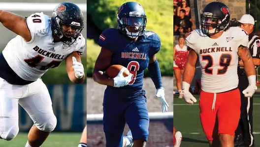 Three Bison Voted to Patriot League Preseason All-League Football Team