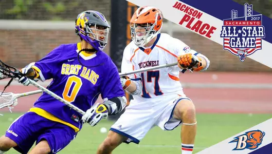 Bison Great Jackson Place Named to MLL All-Star Team For Second Time