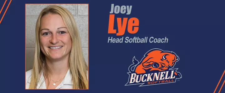 Joey Lye Named Head Softball Coach at Bucknell
