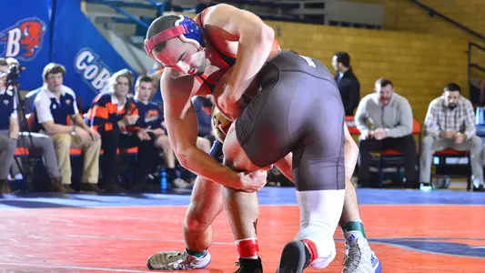 Wrestling's Drew Phipps Recognized as Bison Athlete of the Week