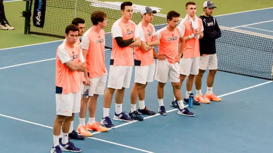 Men's Tennis Plays La Salle in Hershey on Saturday
