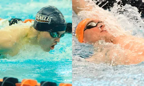 Devlin and McGoey Honored on All-Patriot League Men's Swim & Dive Team