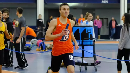 Men's Track and Field Edges Lehigh for Title at Bucknell Tune-Up