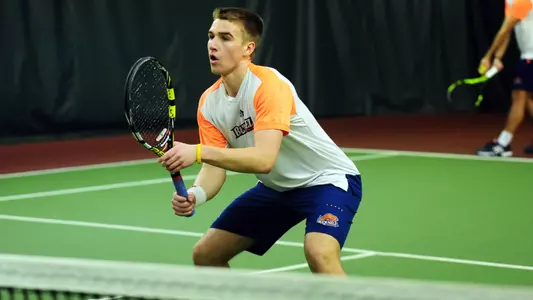 Men's Tennis Has Tough Battle Before Falling at Army