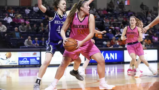 Women's Basketball Hosts Holy Cross in PL Quarterfinal Game Monday