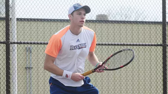 Men's Tennis Falls in League Match at Navy