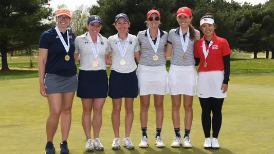Women's Golf Finishes 4th at PL Championships, Childers Earns All-League Medal
