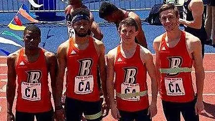 Men's 4x100 Relay Posts Top-10 Program Mark at Penn Relays