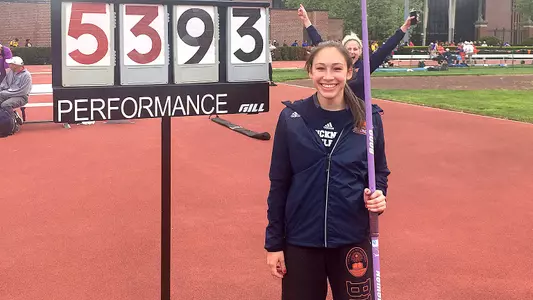 Bucknell's Fiamoncini Wins ECAC Title in Javelin Throw