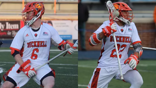 Bucknell's O'Brien and Sands Honored on All-ECAC Second Team