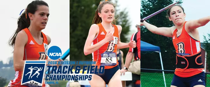 Bison Trio Prepared to Represent Women's T&F at NCAA East Preliminary Meet