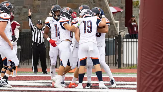 The Bison celebrate