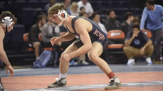 Three First-Period Pins Propel Bucknell Wrestling Past F&M Image