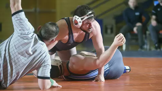 Bucknell Wrestling Drops Bloomsburg, 35-7, in Dual Finale Image