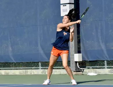 Women's Tennis Seeks Doubles Title on Last Day of Navy Invitational Image