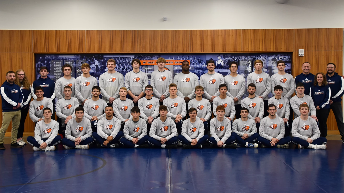 The 2021-22 Bucknell wrestling team