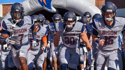 The Bison take the field