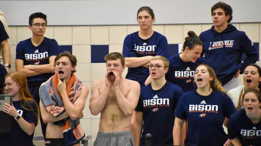 The Bison on the pool deck