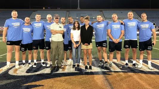 The Bison after shaving their heads