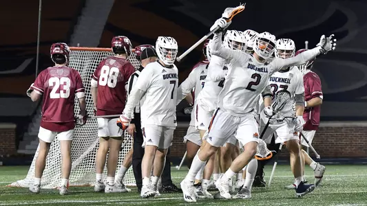 The Bison celebrate
