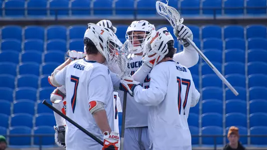 The Bison celebrate