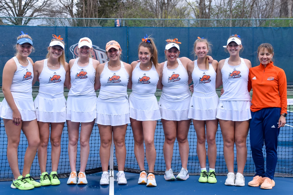 The 2021-22 Bucknell women's tennis team