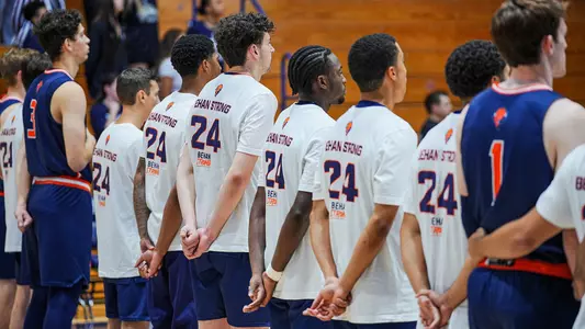 Men's Basketball Team Behan Strong