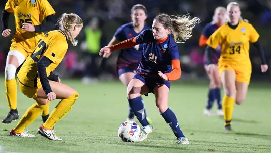 Bucknell at Iowa first round NCAA women’s soccer at the Iowa Soccer Complex in Iowa City, Iowa on Friday, November 10, 2023. (Cliff Jette/Freelance)