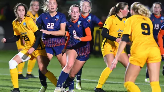 Bucknell at Iowa first round NCAA women’s soccer at the Iowa Soccer Complex in Iowa City, Iowa on Friday, November 10, 2023. (Cliff Jette/Freelance)