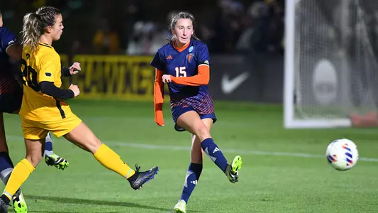 Bucknell at Iowa first round NCAA women’s soccer at the Iowa Soccer Complex in Iowa City, Iowa on Friday, November 10, 2023. (Cliff Jette/Freelance)