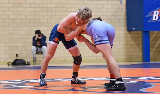 Wrestling Falls to Princeton at Home, 22-12, in Final Dual Match Image