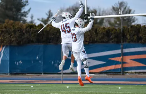 Men's Lacrosse Races Past Colgate for First PL Win, 14-10 Image
